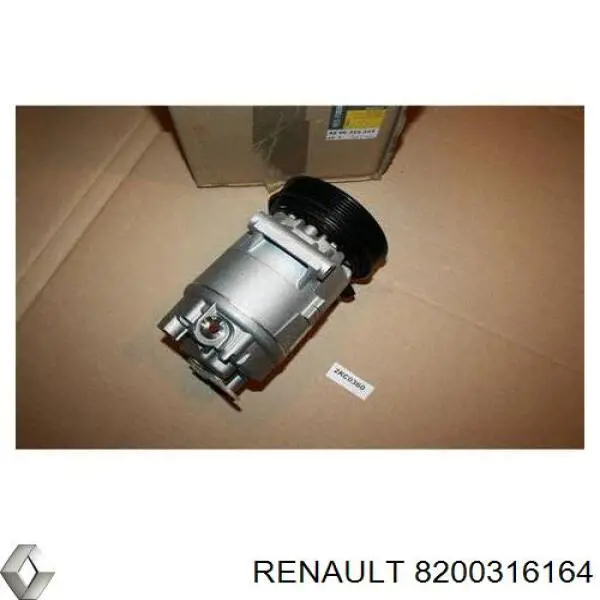 Sprężarka klimatyzacji Renault (RVI) 8200316164