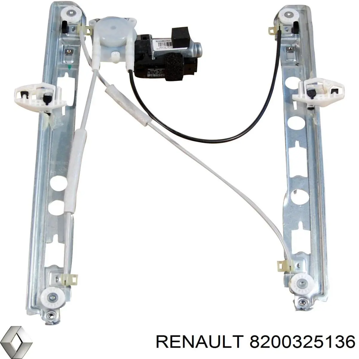 Do koszyka 8200325136 Renault (RVI) Mechanizm podnoszenia szyby drzwi przednich lewych