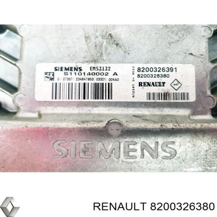  Sterownik silnika Renault LOGAN 1