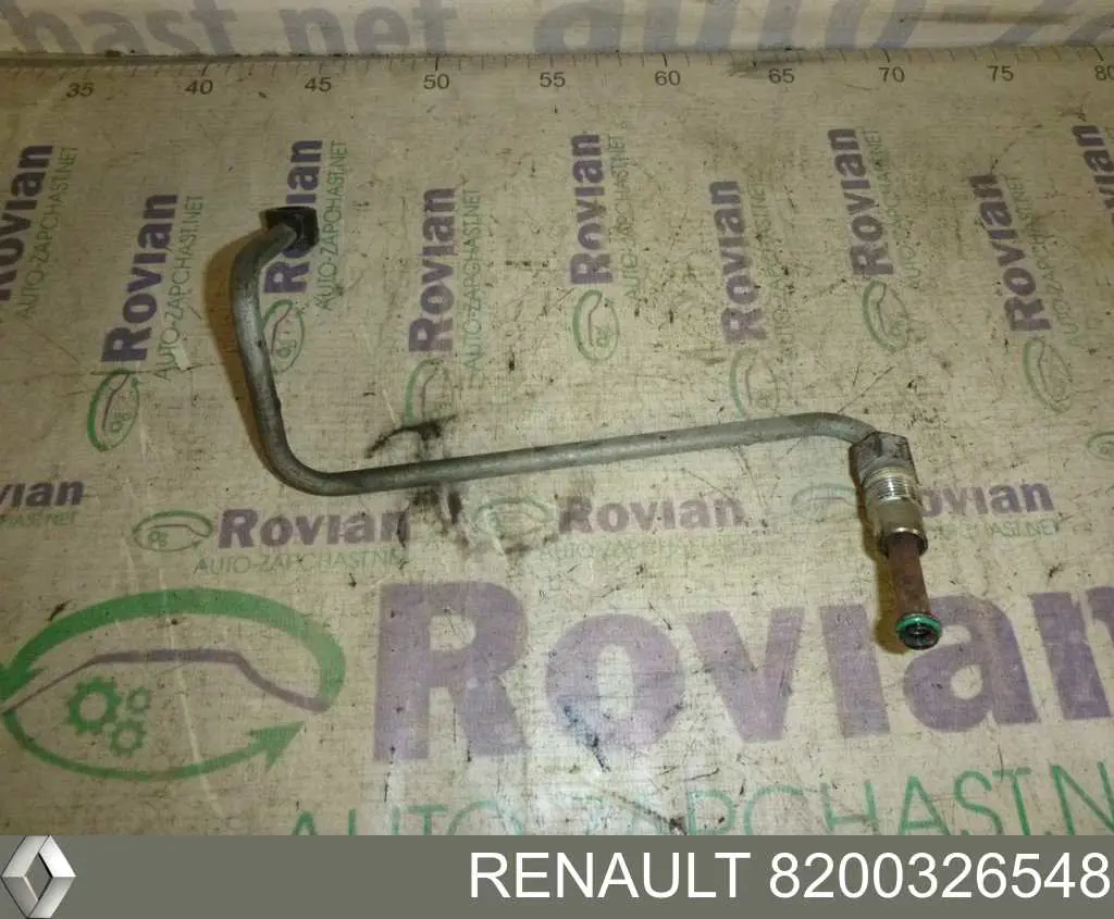 Do koszyka 8200326548 Renault (RVI) Rurka (przewód) dopływu oleju do turbiny