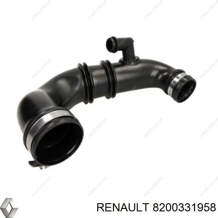 Króciec powietrza, wlot do turbiny (doładowanie) Renault (RVI) 8200331958 cena, od 40,05 USD