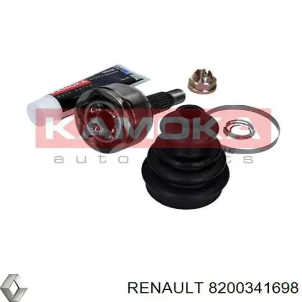 Do koszyka 7711368363 Renault (RVI) Półoś napędowa przednia lewa