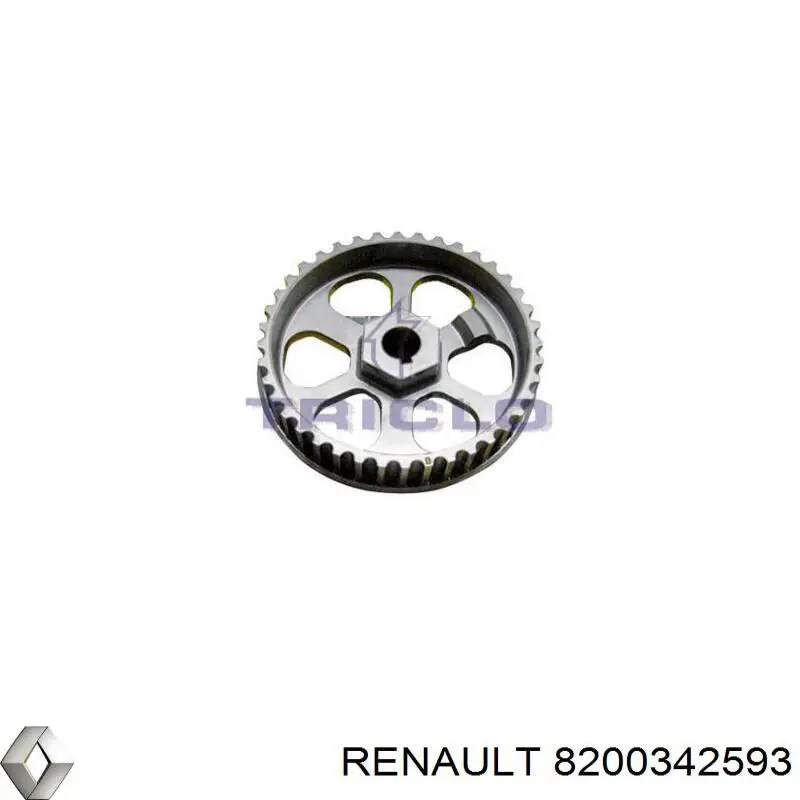 8200342593 Renault (RVI) Koło zębate walcowe pompy wtryskowej