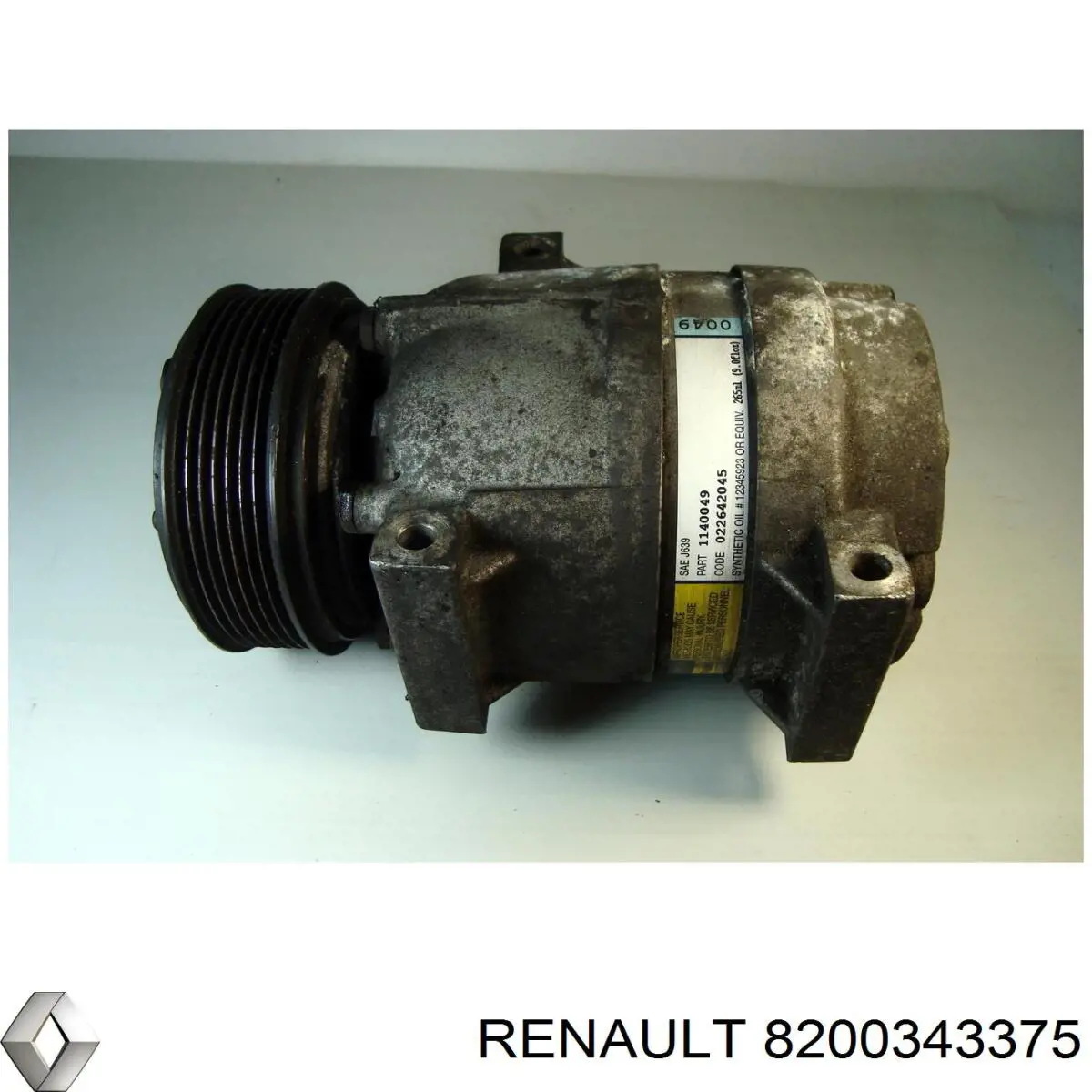 8200343375 Renault (RVI) Sprężarka klimatyzacji