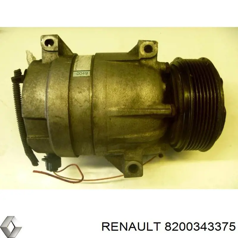 Sprężarka klimatyzacji Renault (RVI) 8200343375 cena, od 80,05 USD