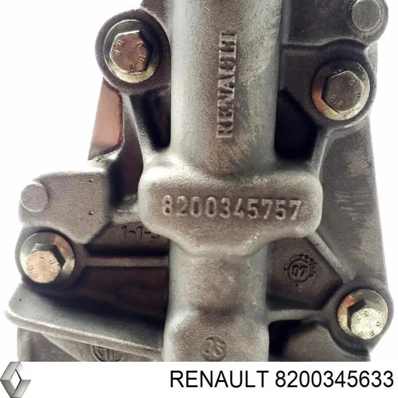 Do koszyka 8200345633 Renault (RVI) Pompa oleju