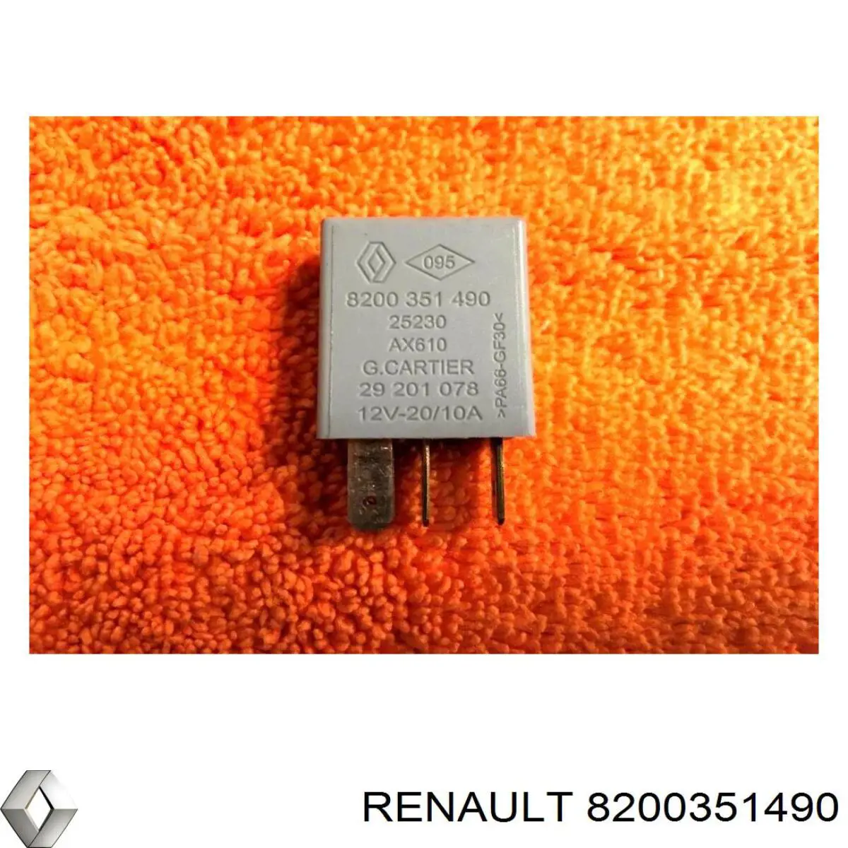 8200351490 Renault (RVI) Przekaźnik lamp przeciwmgielnych