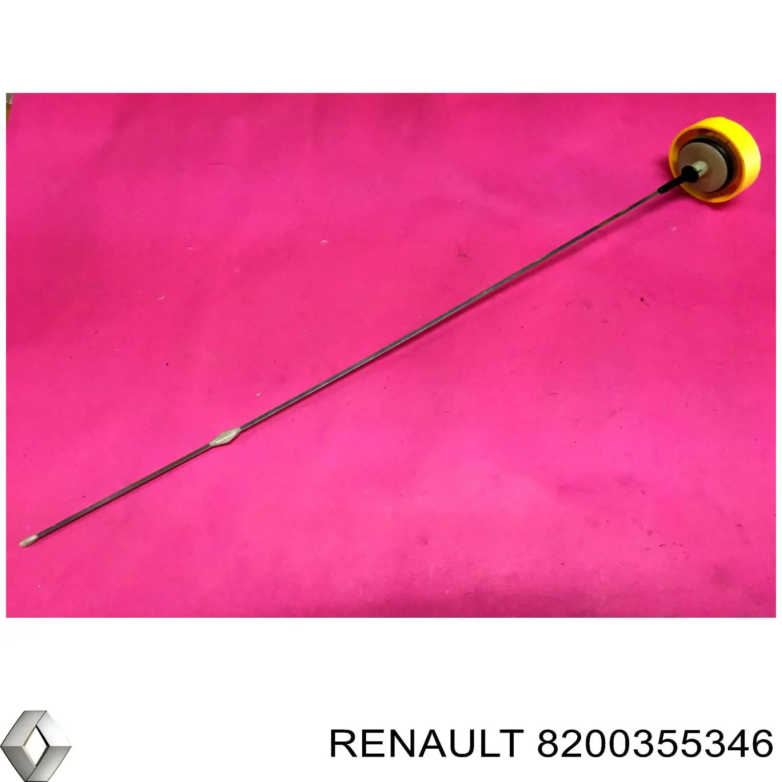 Do koszyka 8200355346 Renault (RVI) Bagnet poziomu oleju w silniku