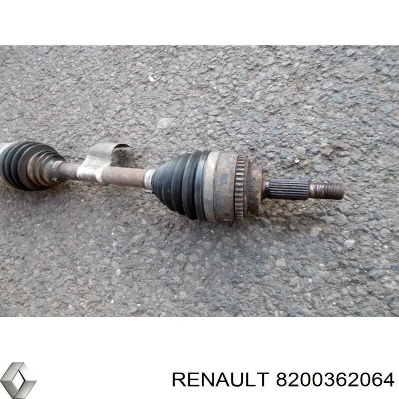 Półoś napędowa przednia prawa Renault (RVI) 8200362064 cena, od 81,72 USD