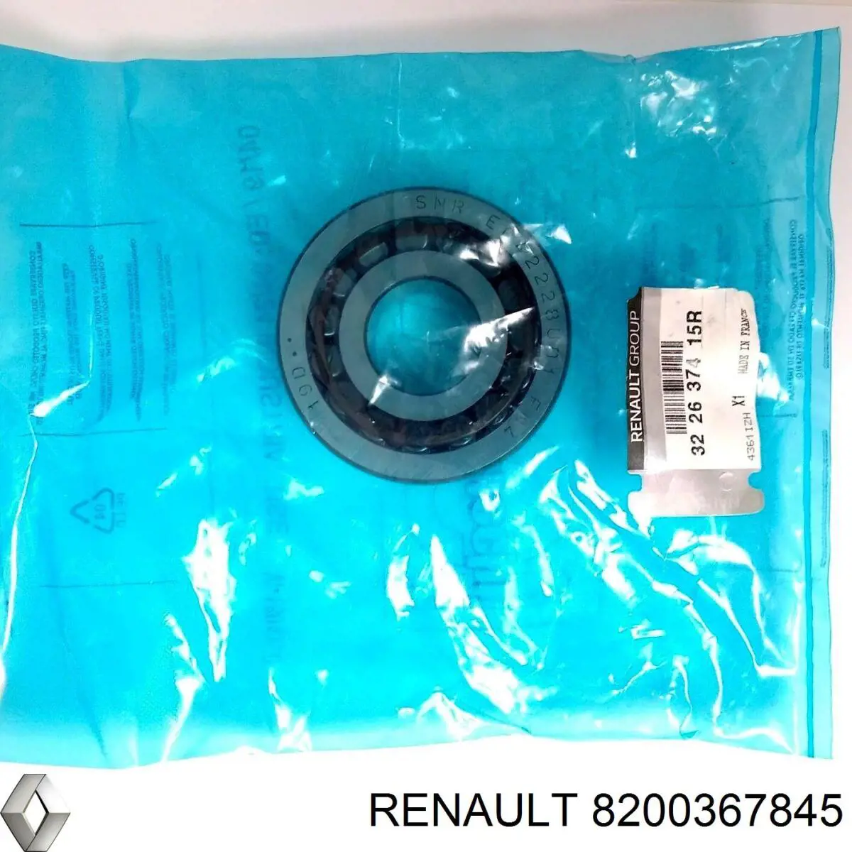 Łożysko skrzyni biegów Renault (RVI) 8200367845 cena, od 17,57 USD