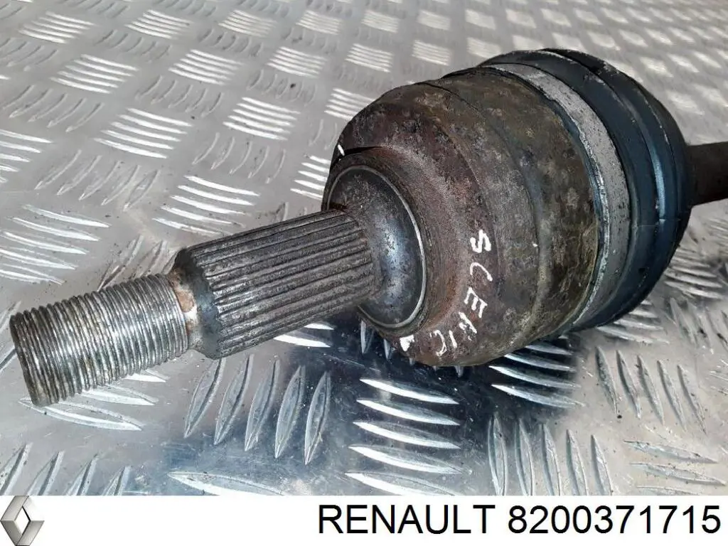 Do koszyka 8200371715 Renault (RVI) Podpora łożyska podwieszanego półosi przedniej