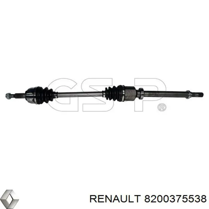 8200375538 Renault (RVI) Półoś napędowa przednia prawa
