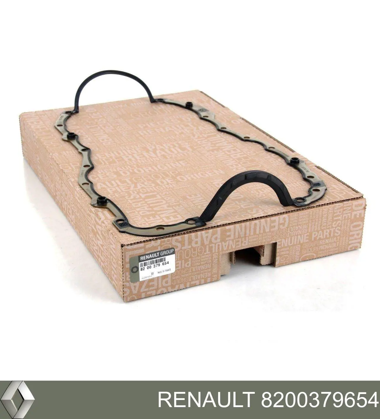 Do koszyka 8200379654 Renault (RVI) Uszczelka miski olejowej silnika