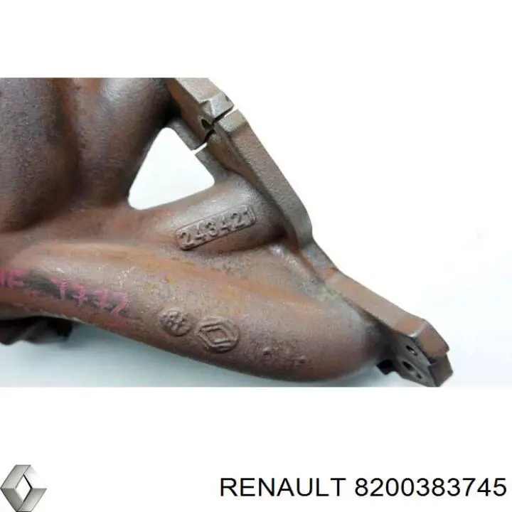 8200383745 Renault (RVI) Kolektor wydechowy