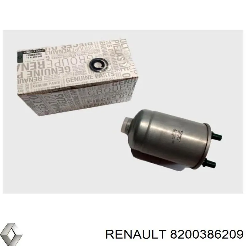 Koło pasowe wału korbowego 8200386209 Renault (RVI)