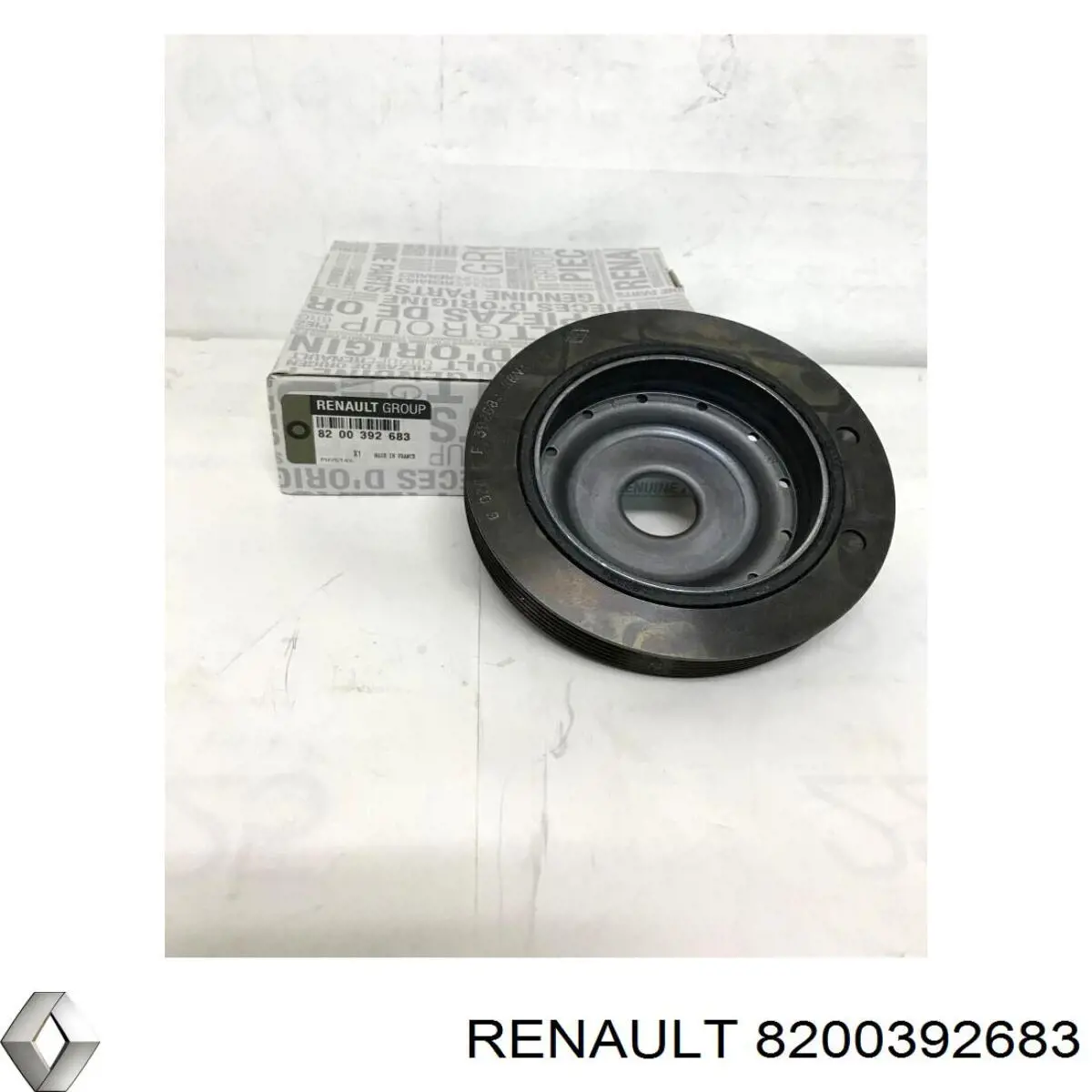 Do koszyka 8200392683 Renault (RVI) Koło pasowe wału korbowego