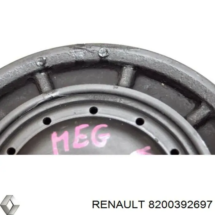 Do koszyka 8200392697 Renault (RVI) Koło pasowe wału korbowego