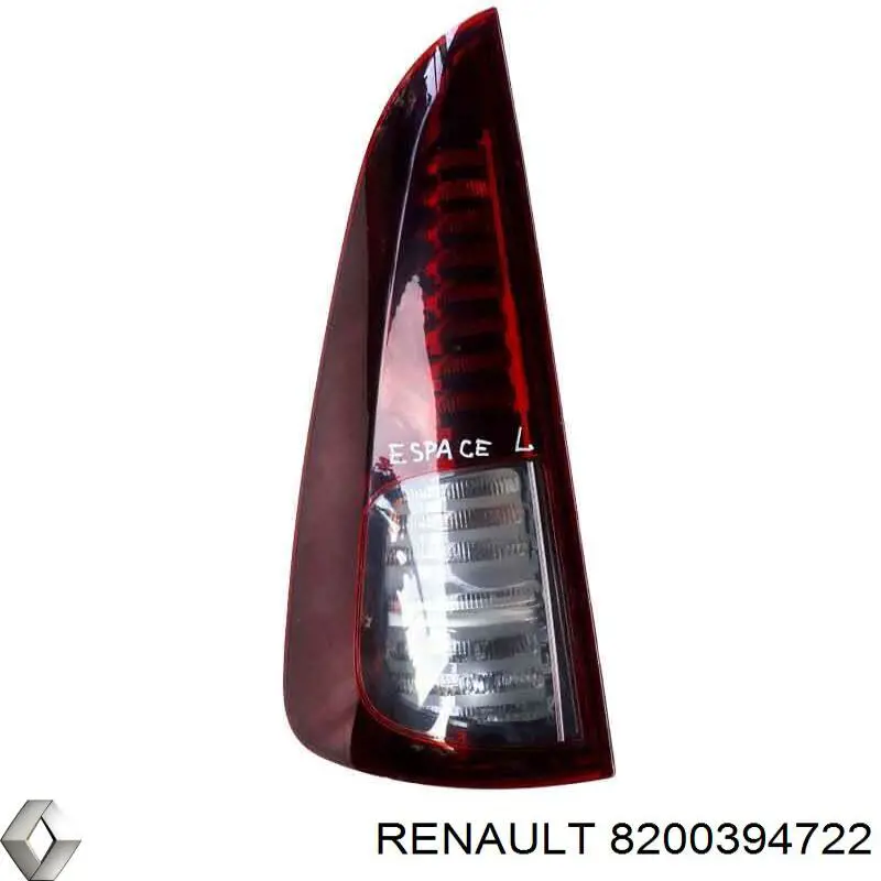 Lampa zespolona tylna lewa do Renault Espace IV JK0