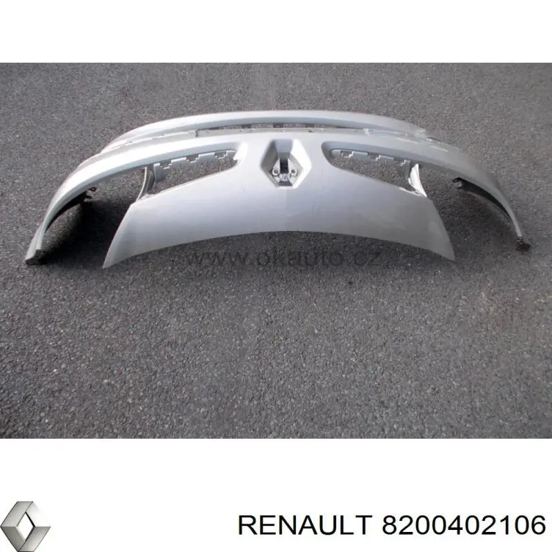 Do koszyka 8200402106 Renault (RVI) Zderzak przedni