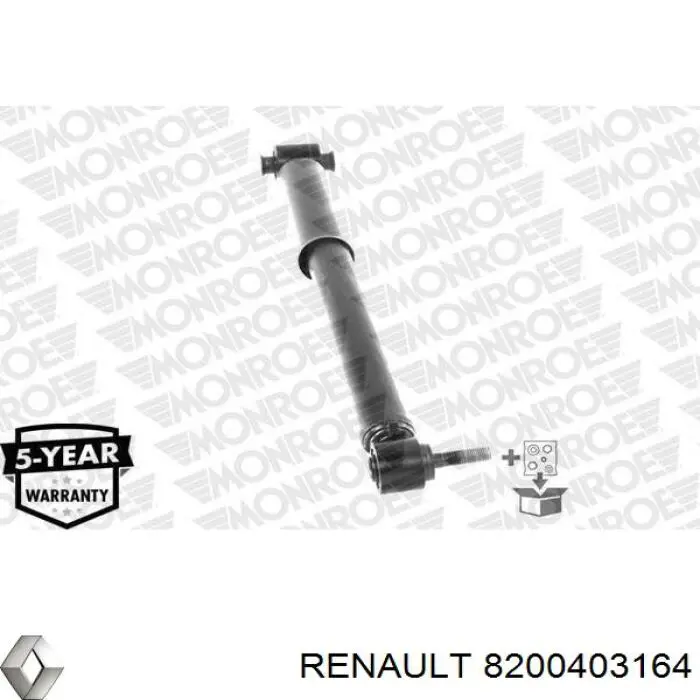 Amortyzator tylny Renault (RVI) 8200403164 cena, od 38,99 USD