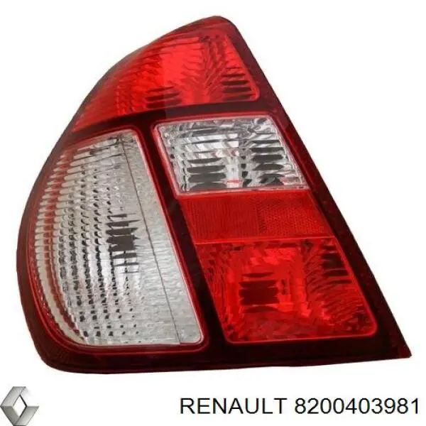 8200403981 Renault (RVI) Lampa zespolona tylna lewa