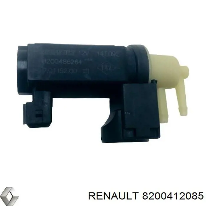 8200412085 Renault (RVI) Przetwornik ciśnienia (solenoid) doładowania