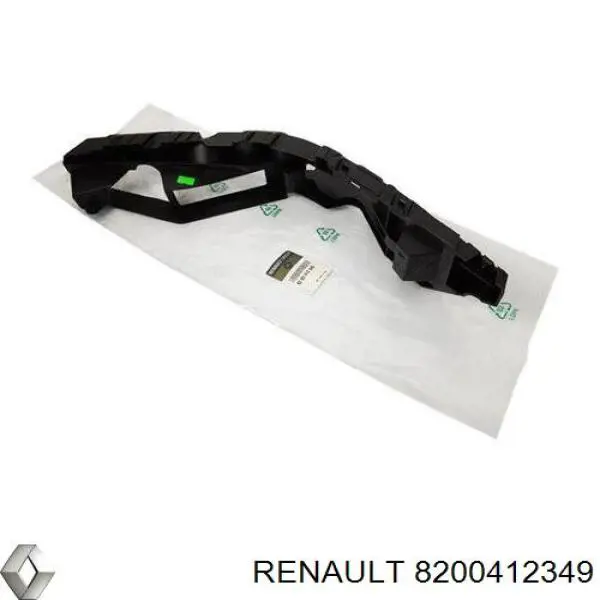 Do koszyka 8200412349 Renault (RVI) Wspornik zderzaka przedniego prawy