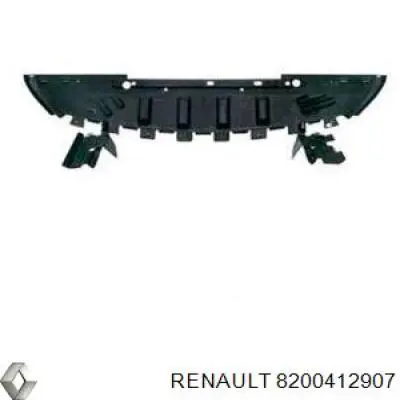 Do koszyka 8200412907 Renault (RVI) Osłona zderzaka przedniego