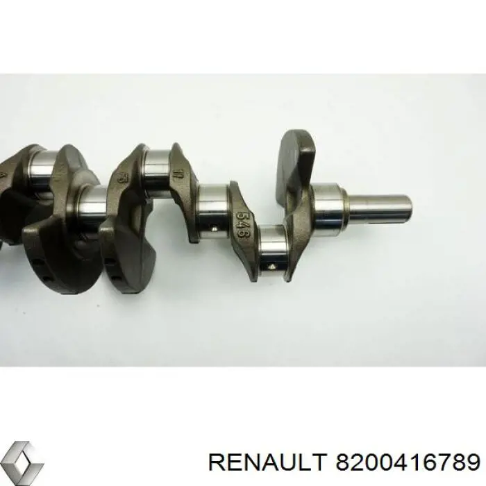 Do koszyka 8200416789 Renault (RVI) Wał korbowy silnika