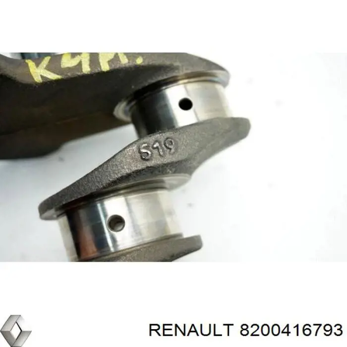 Wał korbowy silnika Renault Fluence hatchback (B3) (2010 - 2026) cena, od 773,77 USD