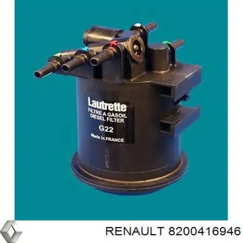 Filtr paliwa Renault (RVI) 8200416946 cena, od 38,23 USD