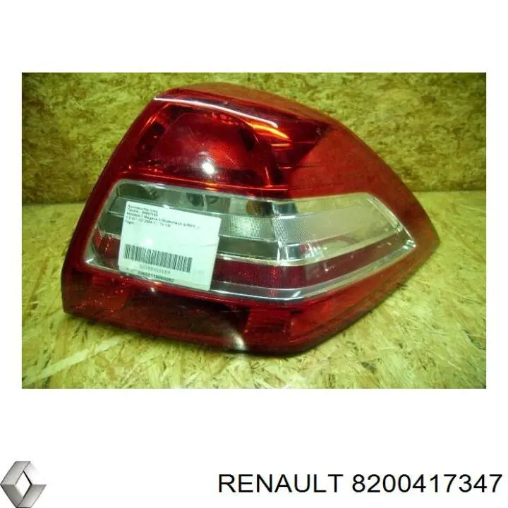 Lampa zespolona tylna prawa Renault (RVI) 8200417347 cena, od 65,56 USD