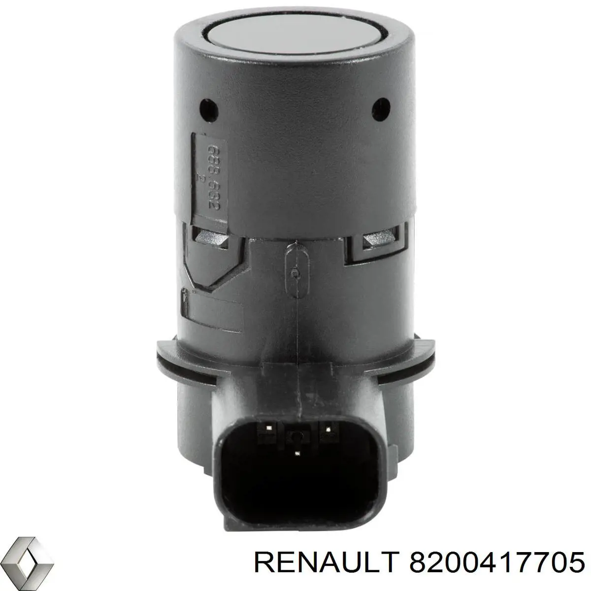 Czujnik parkowania tylny 8200417705 Renault (RVI)