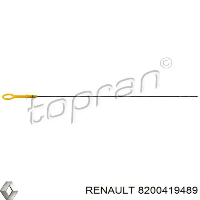 8200419489 Renault (RVI) Bagnet poziomu oleju w silniku