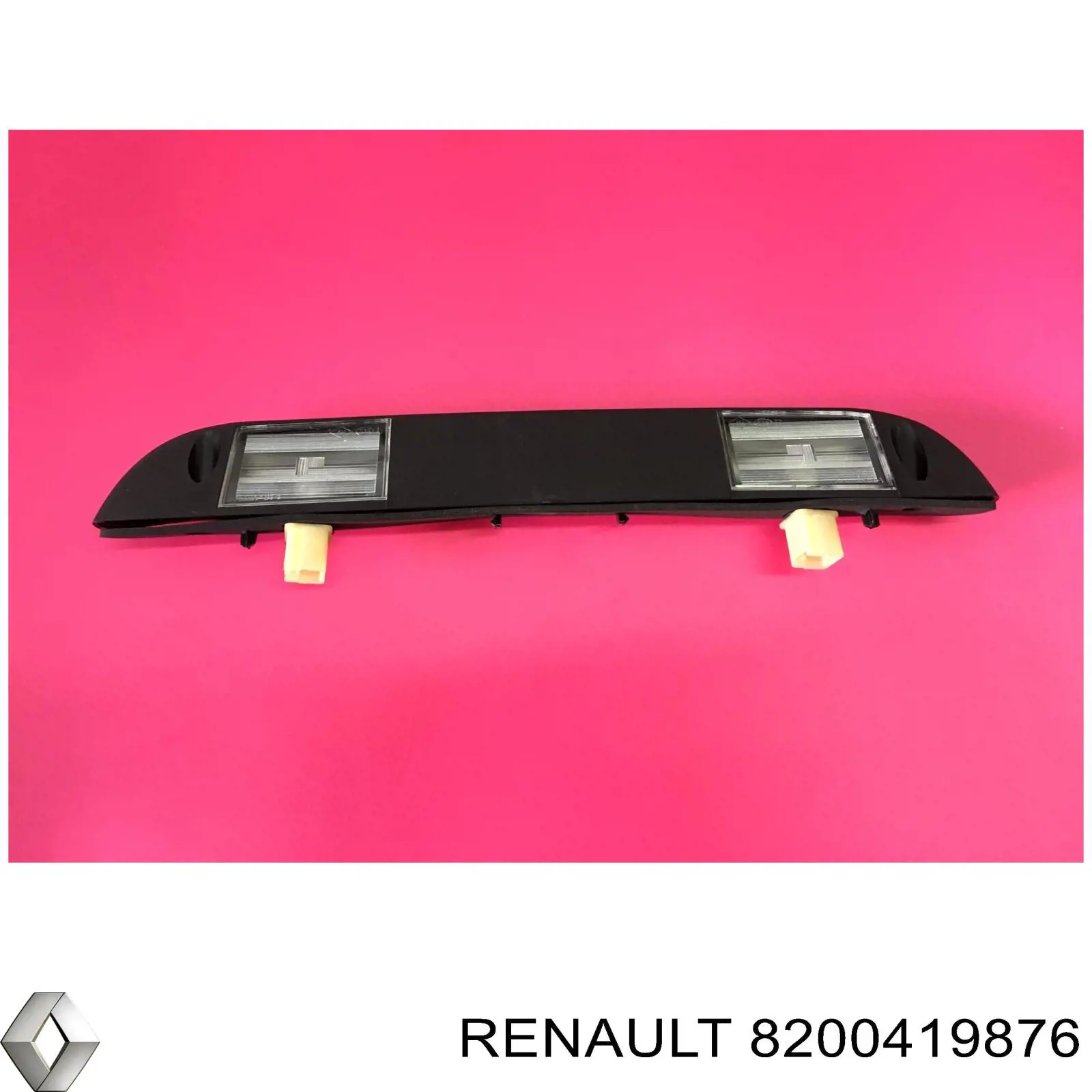 8200419876 Renault (RVI) Obudowa lampki odświetlenia tablicy rejestracyjnej