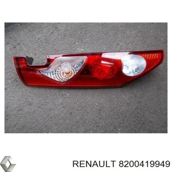 Lampa zespolona tylna lewa Renault (RVI) 8200419949 cena, od 61,29 USD