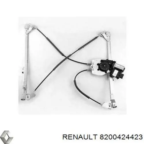 Mechanizm podnoszenia szyby drzwi przednich lewych Renault (RVI) 8200424423 cena, od 37,90 USD