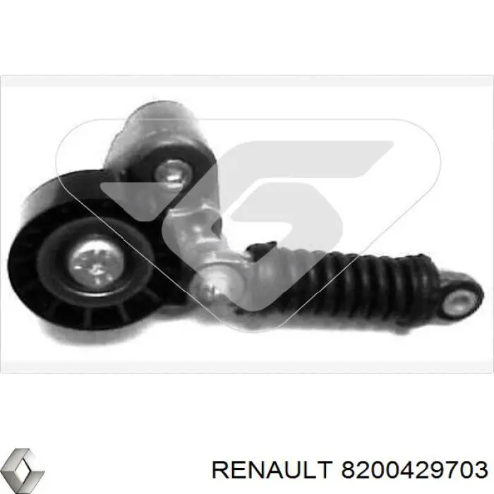 Rolka napinacza paska napędowego Renault (RVI) 8200429703 cena, od 16,19 USD