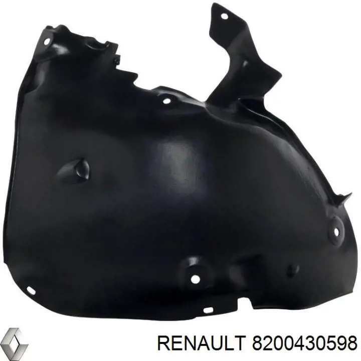 Nadkole błotnika przedniego lewe przednie Renault (RVI) 8200430598 cena, od 26,62 USD