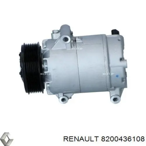 8200436108 Renault (RVI) Sprężarka klimatyzacji