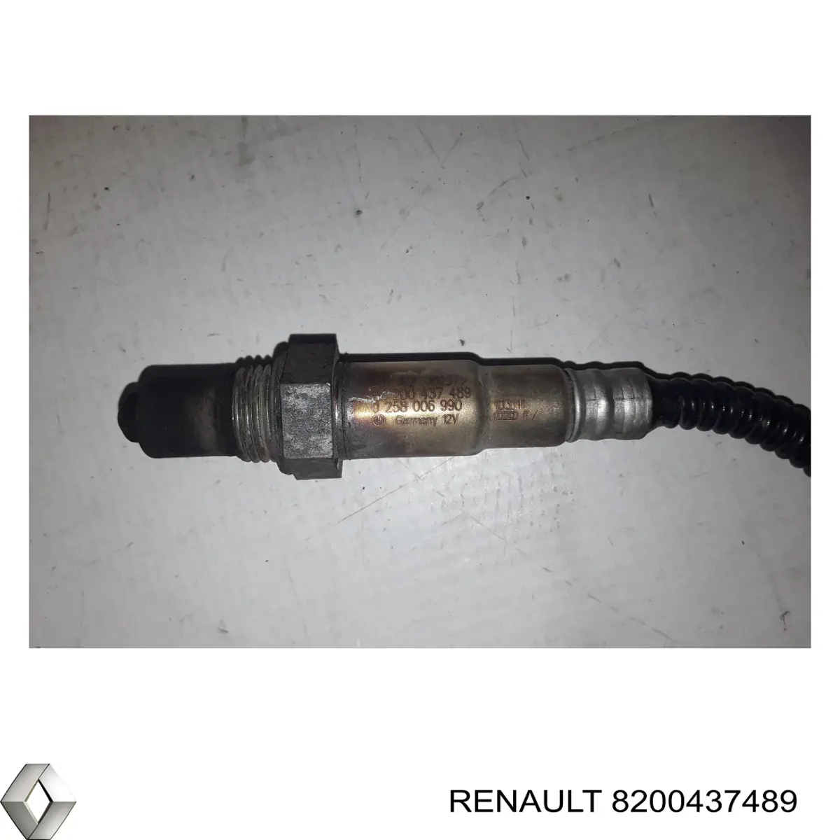 Do koszyka 8200437489 Renault (RVI) Sonda lambda czujnik tlenu po katalizatorze