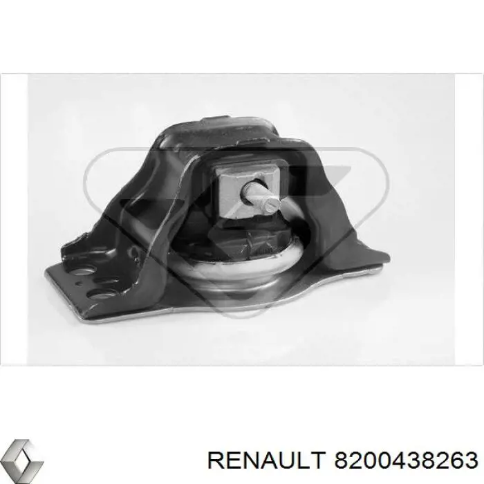 8200438263 Renault (RVI) Poduszka (podpora) silnika prawa