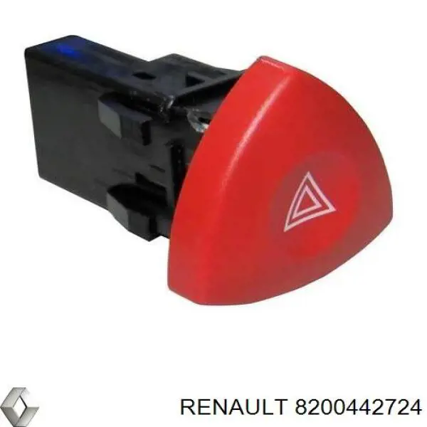 Przycisk włączania światła awaryjnego 8200442724 Renault (RVI)