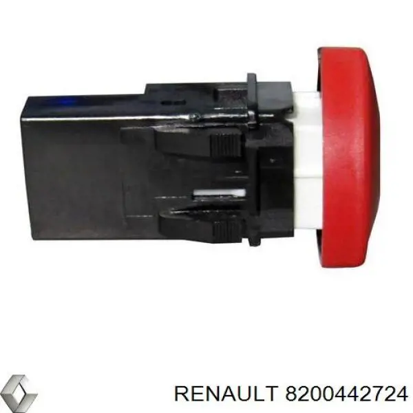 Przycisk włączania światła awaryjnego Renault (RVI) 8200442724