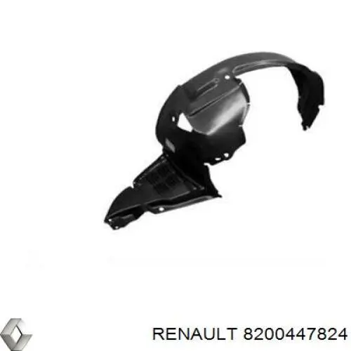 Nadkole błotnika przedniego prawe Renault (RVI) 8200447824 cena, od 25,70 USD