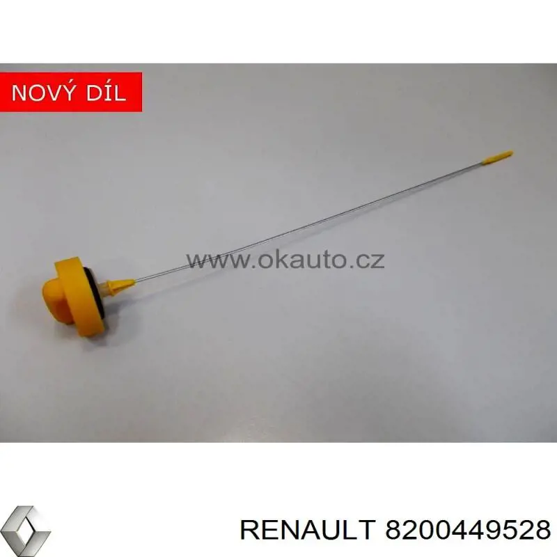 8200449528 Renault (RVI) Bagnet poziomu oleju w silniku