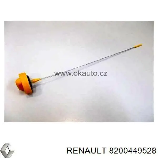 Do koszyka 8200449528 Renault (RVI) Bagnet poziomu oleju w silniku