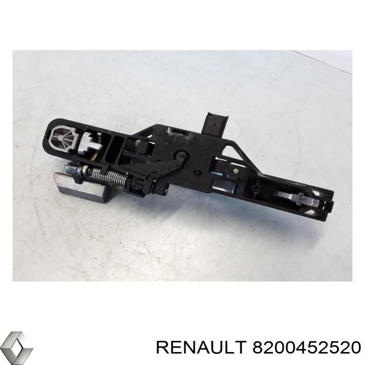 Pałąk zewnętrznej klamki drzwi przednich prawej Renault (RVI) 8200452520 cena, od 27,24 USD