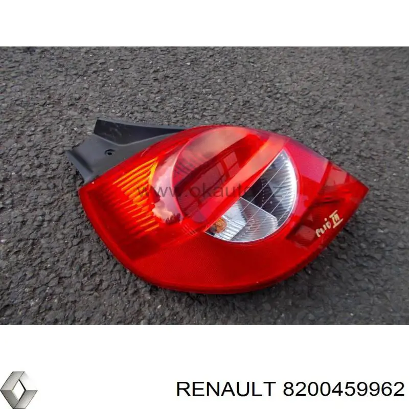 Lampa zespolona tylna lewa Renault Clio 3 (BR01, CR01)