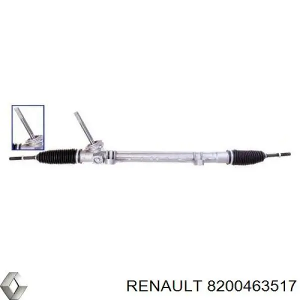 Listwa kierownicza (maglownica) Renault (RVI) 8200463517 cena, od 124,29 USD